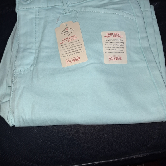 St. John's Bay Denim - St. John's Bay Women's Aqua Skinny Jeans